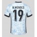 Portugalsko Nuno Mendes #19 Venkovní Dres ME 2024 Krátkým Rukávem